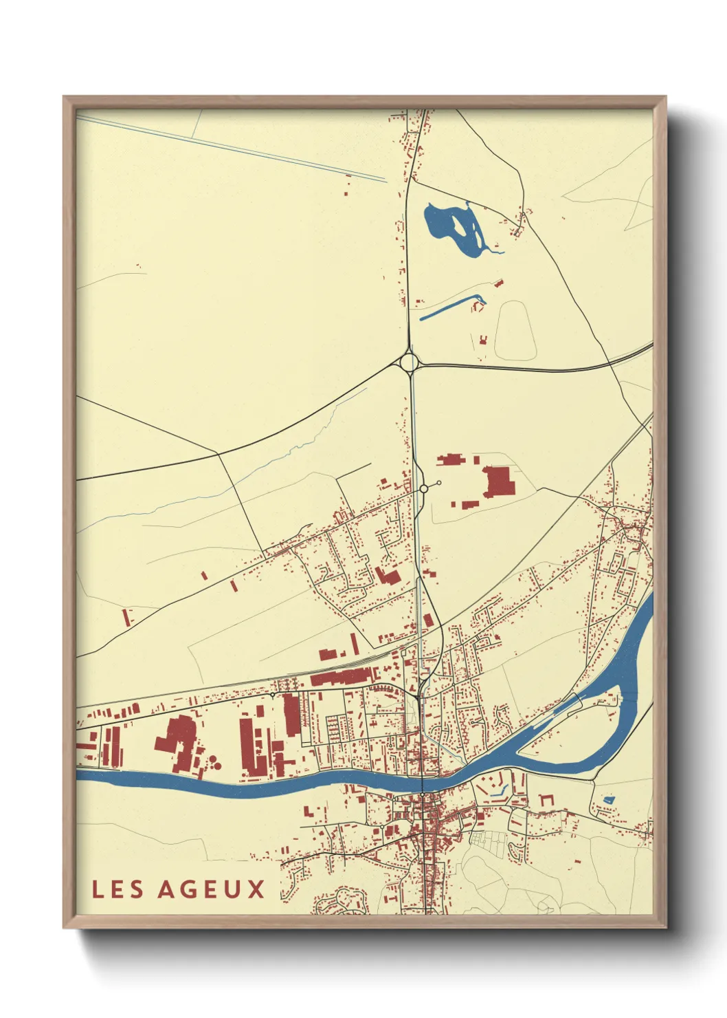 Un poster carteLes Ageux