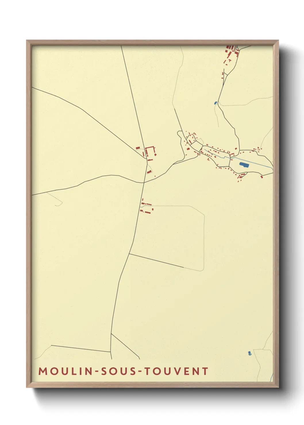 Un poster carteMoulin-sous-Touvent