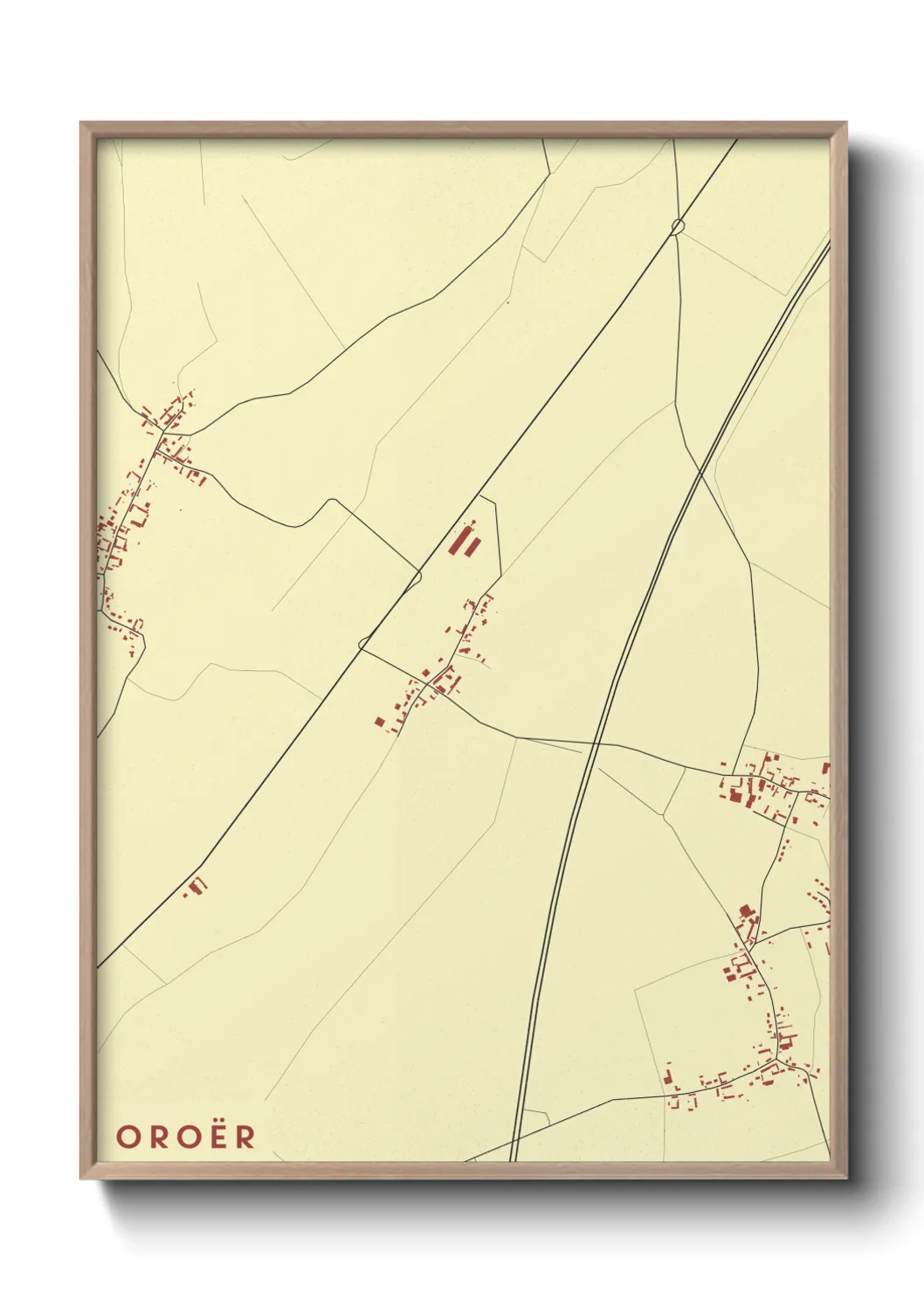 Un poster carteOroër