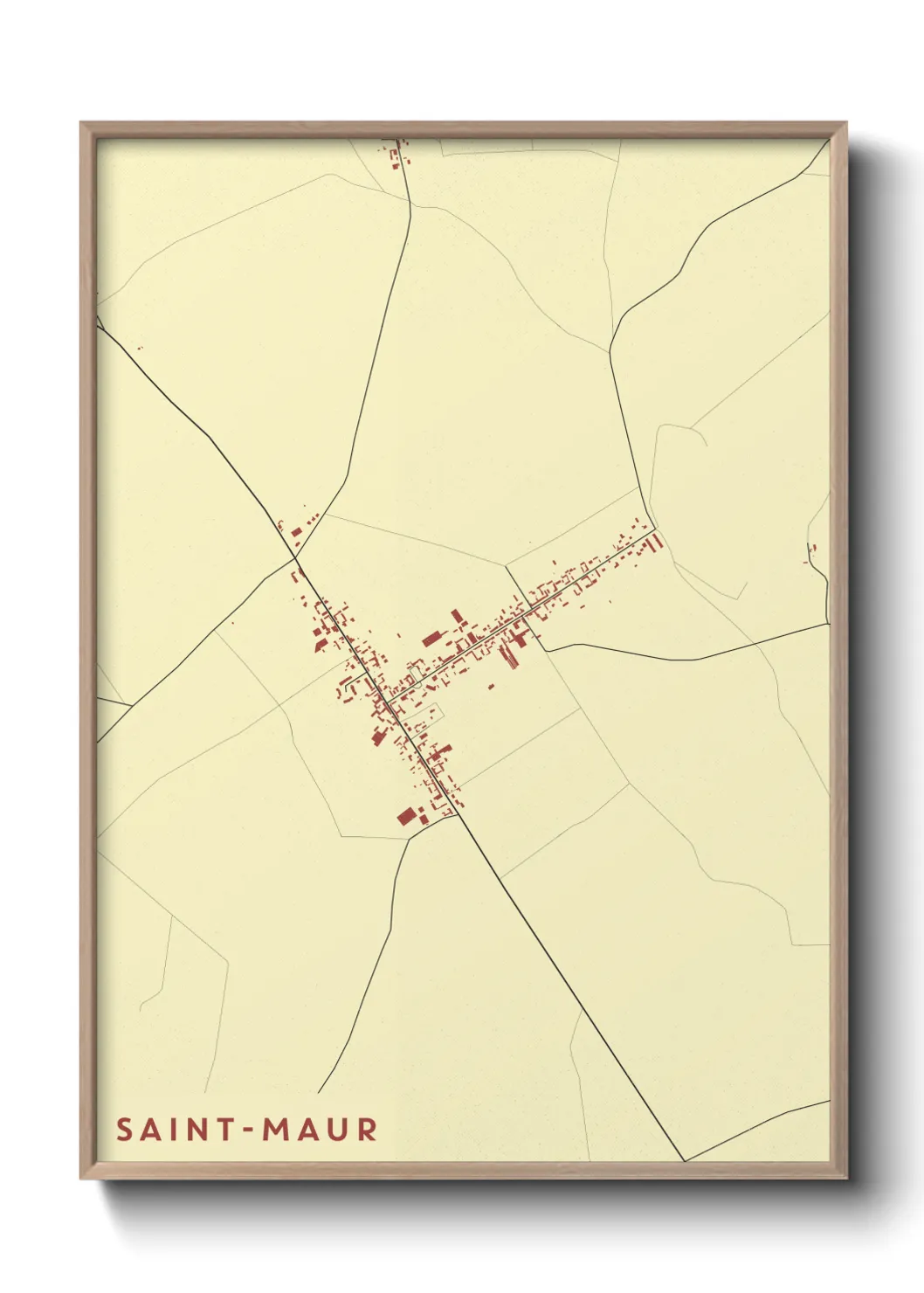 Un poster carteSaint-Maur