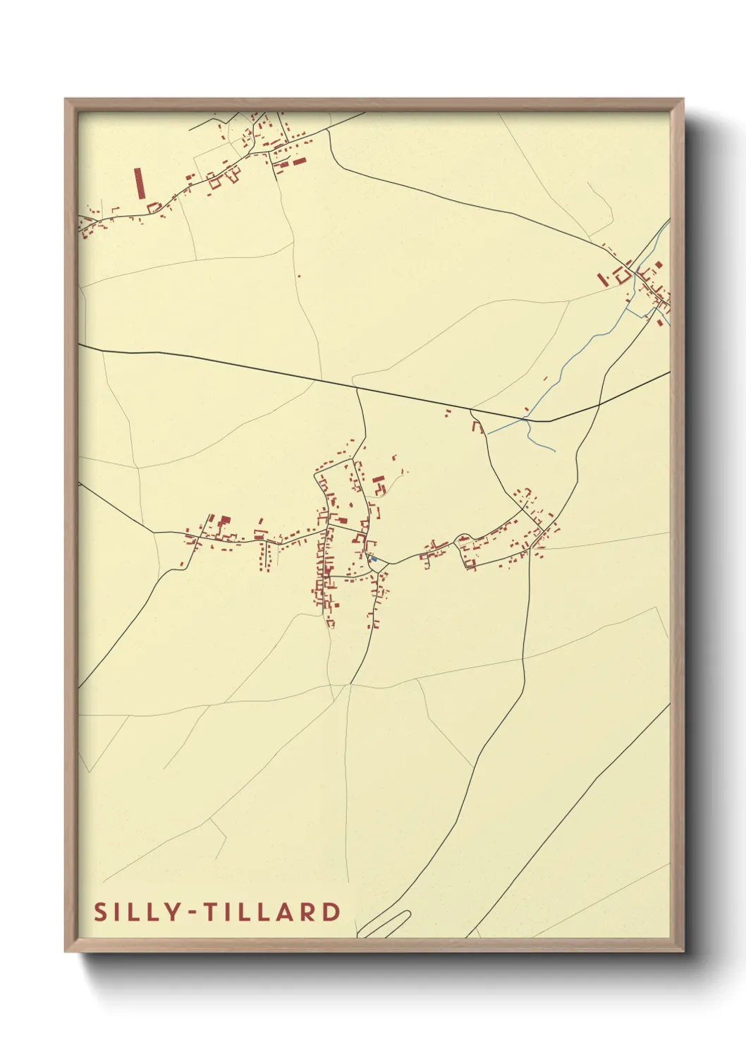 Un poster carteSilly-Tillard