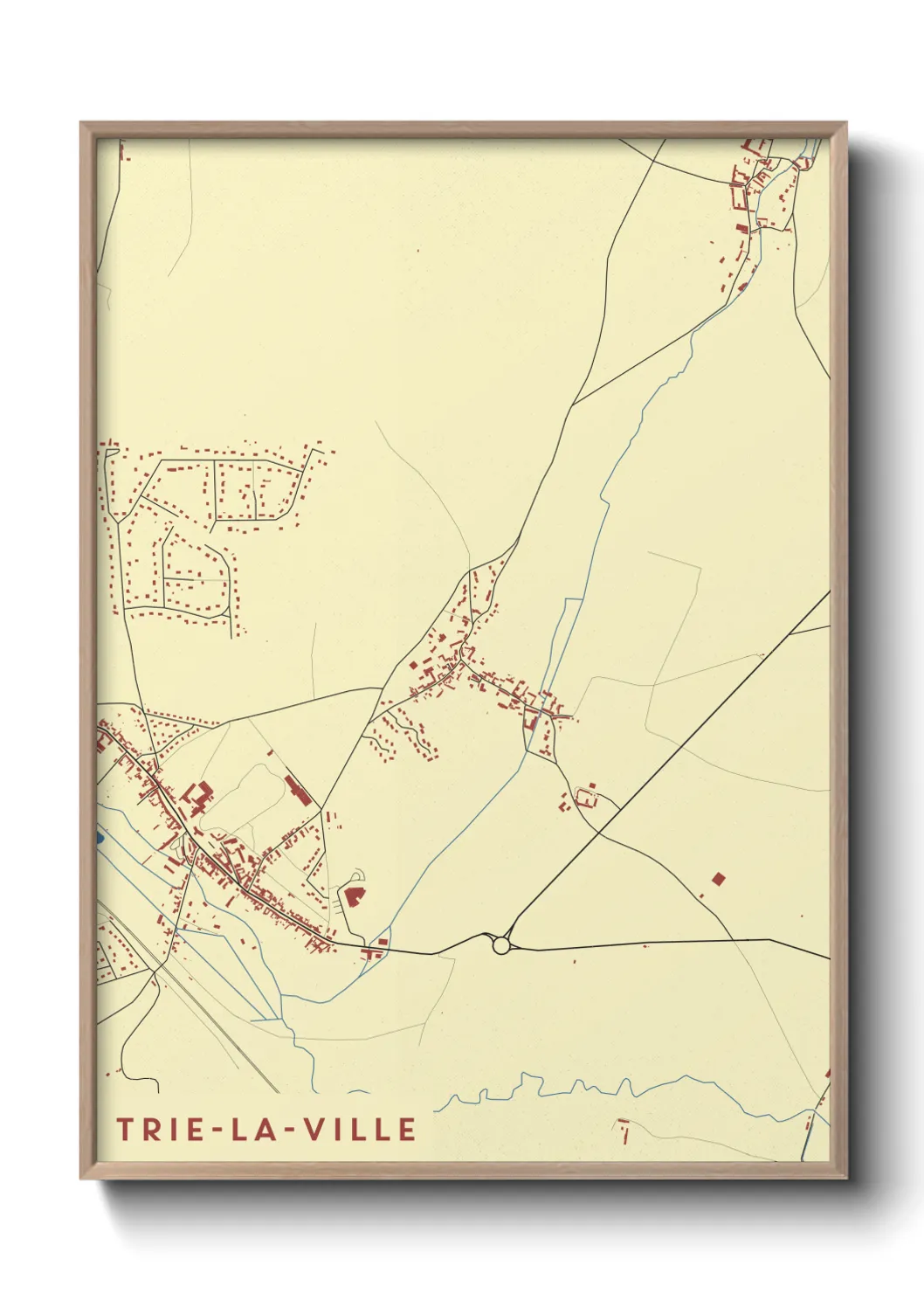 Un poster carteTrie-la-Ville