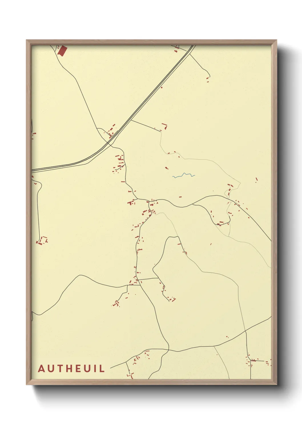 Un poster carteAutheuil