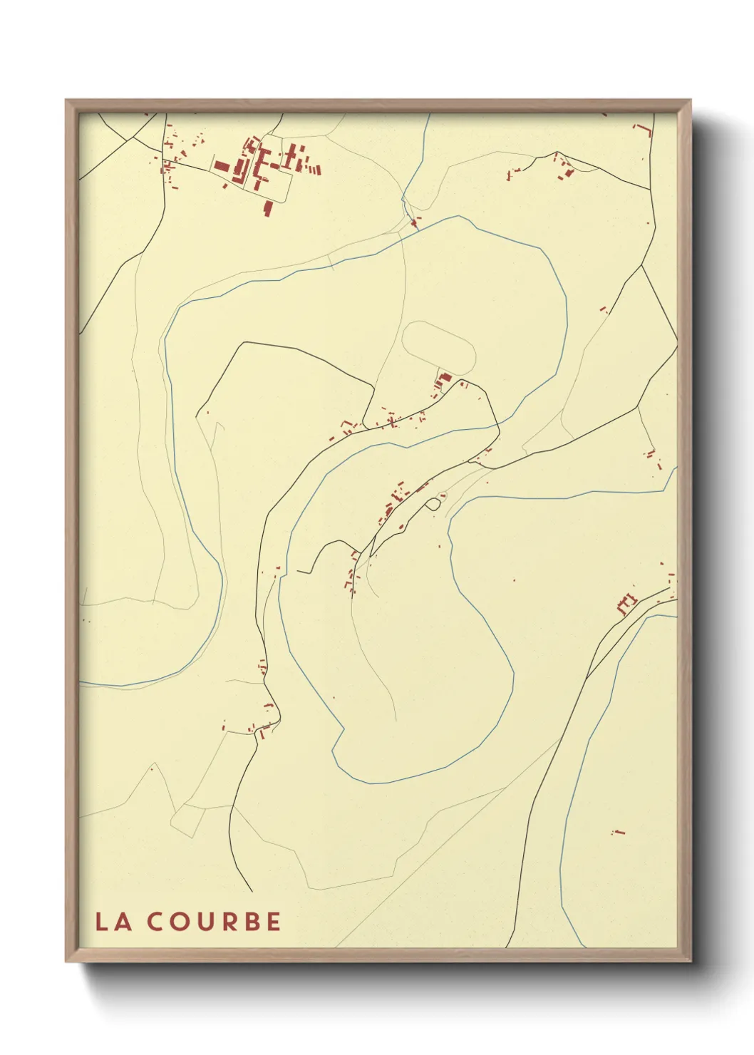 Un poster carteLa Courbe