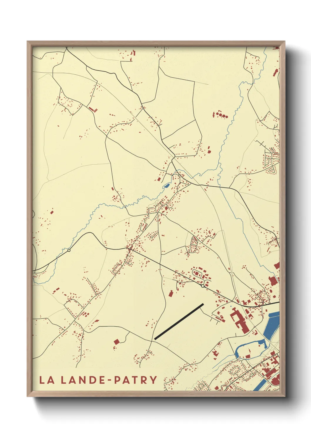 Un poster carteLa Lande-Patry