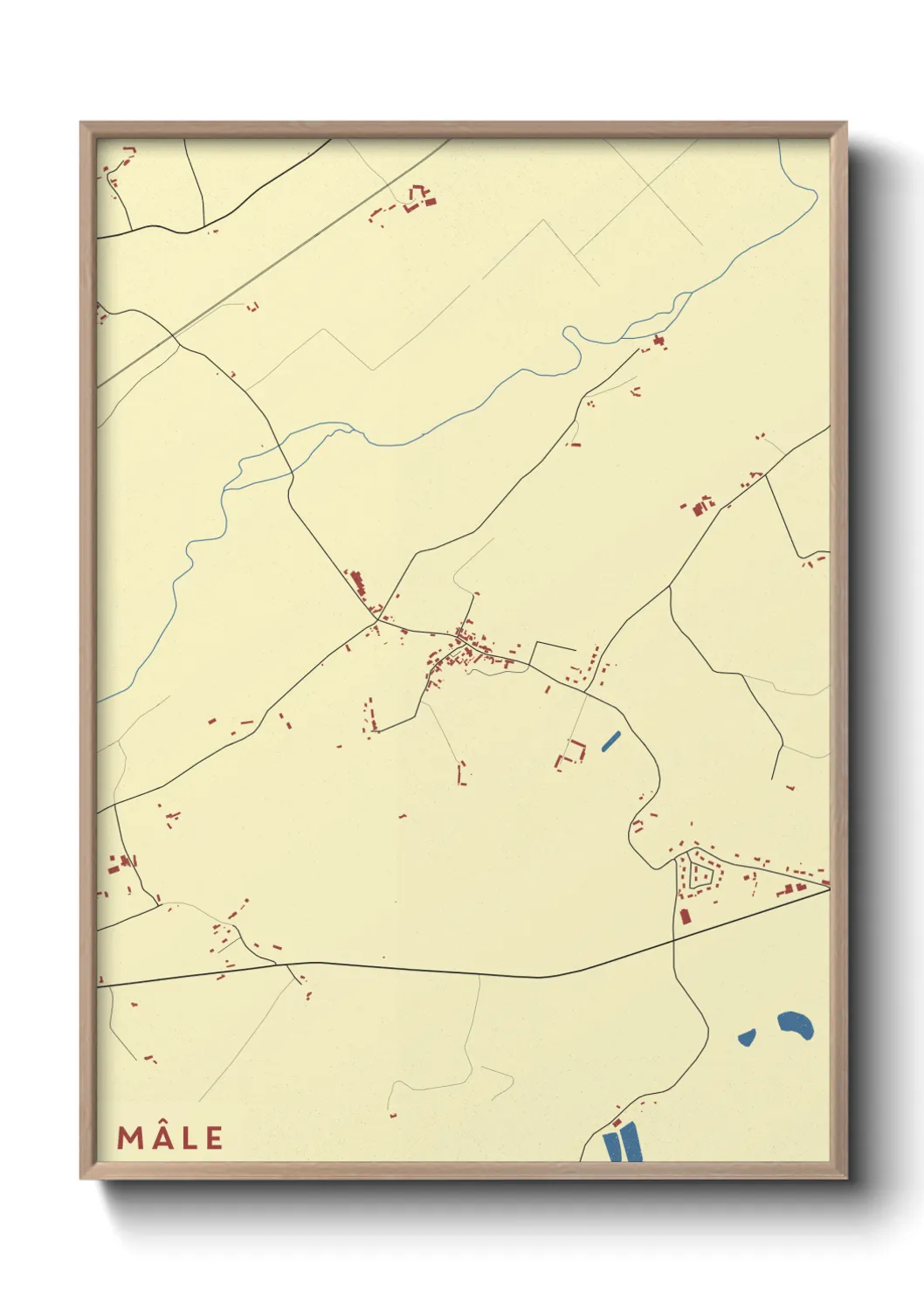 Un poster carteMâle