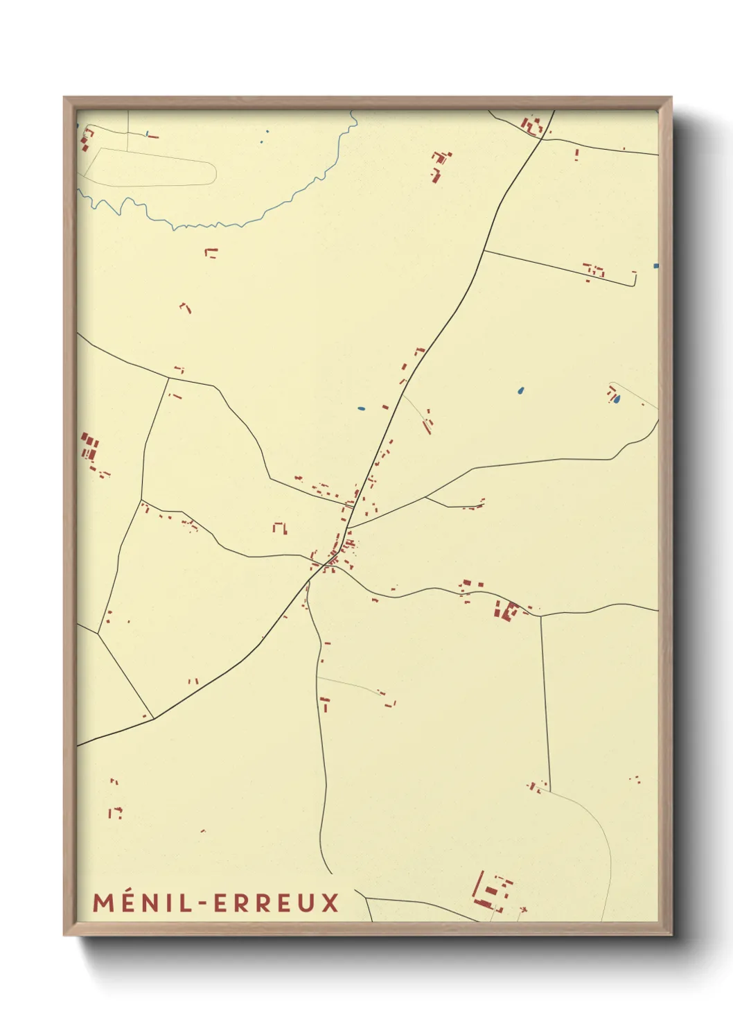 Un poster carteMénil-Erreux