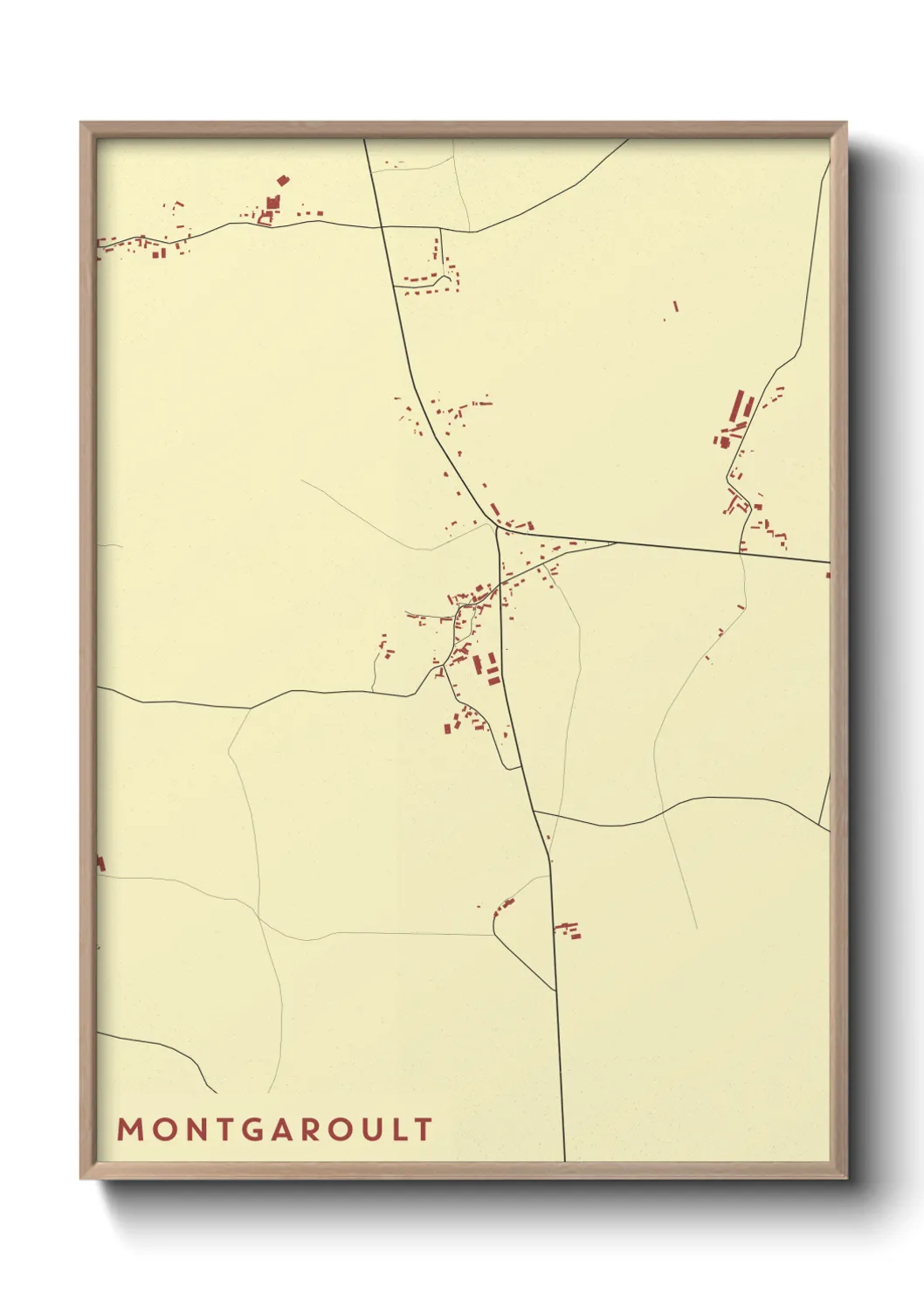 Un poster carteMontgaroult