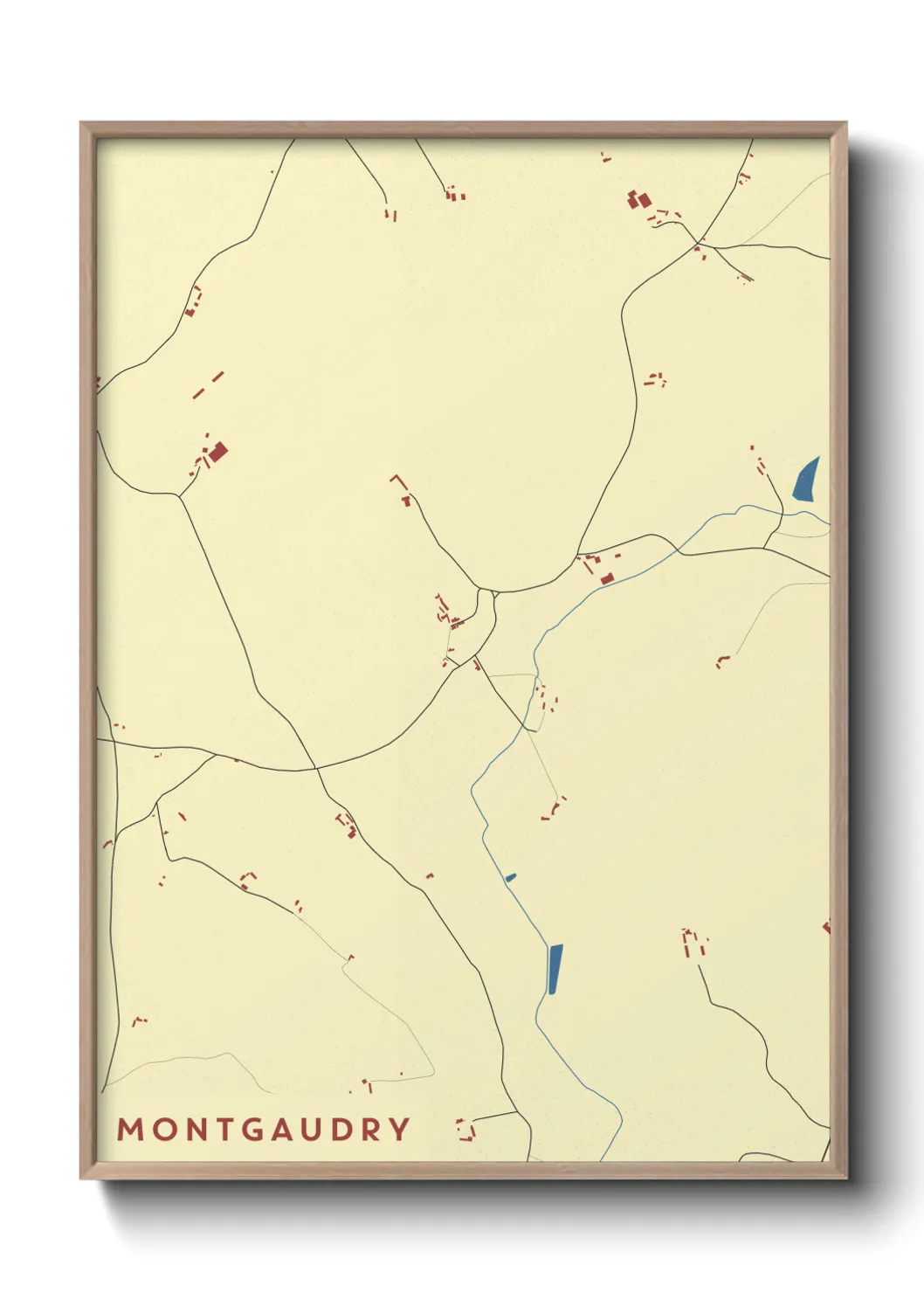 Un poster carteMontgaudry