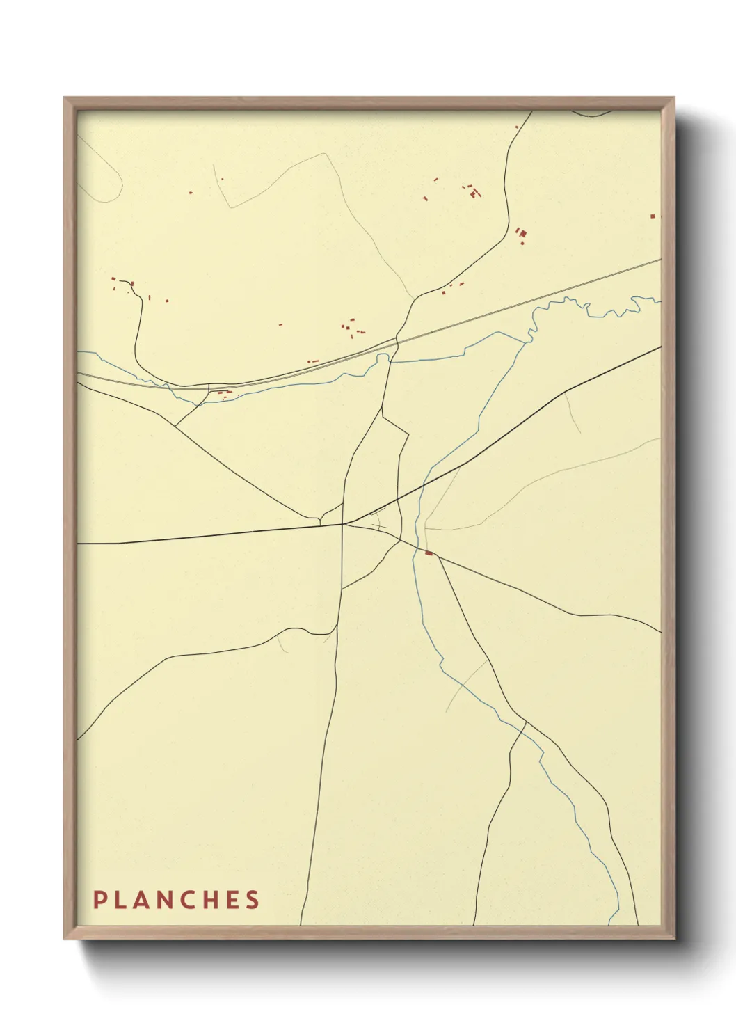 Un poster cartePlanches