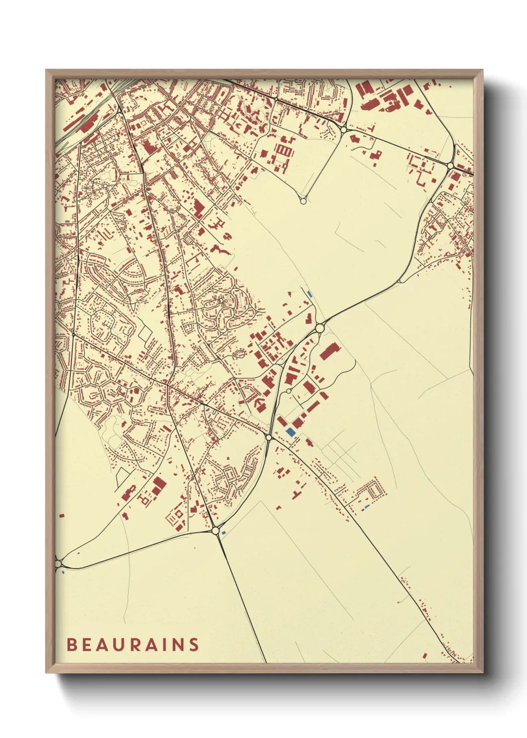 Un poster carteBeaurains