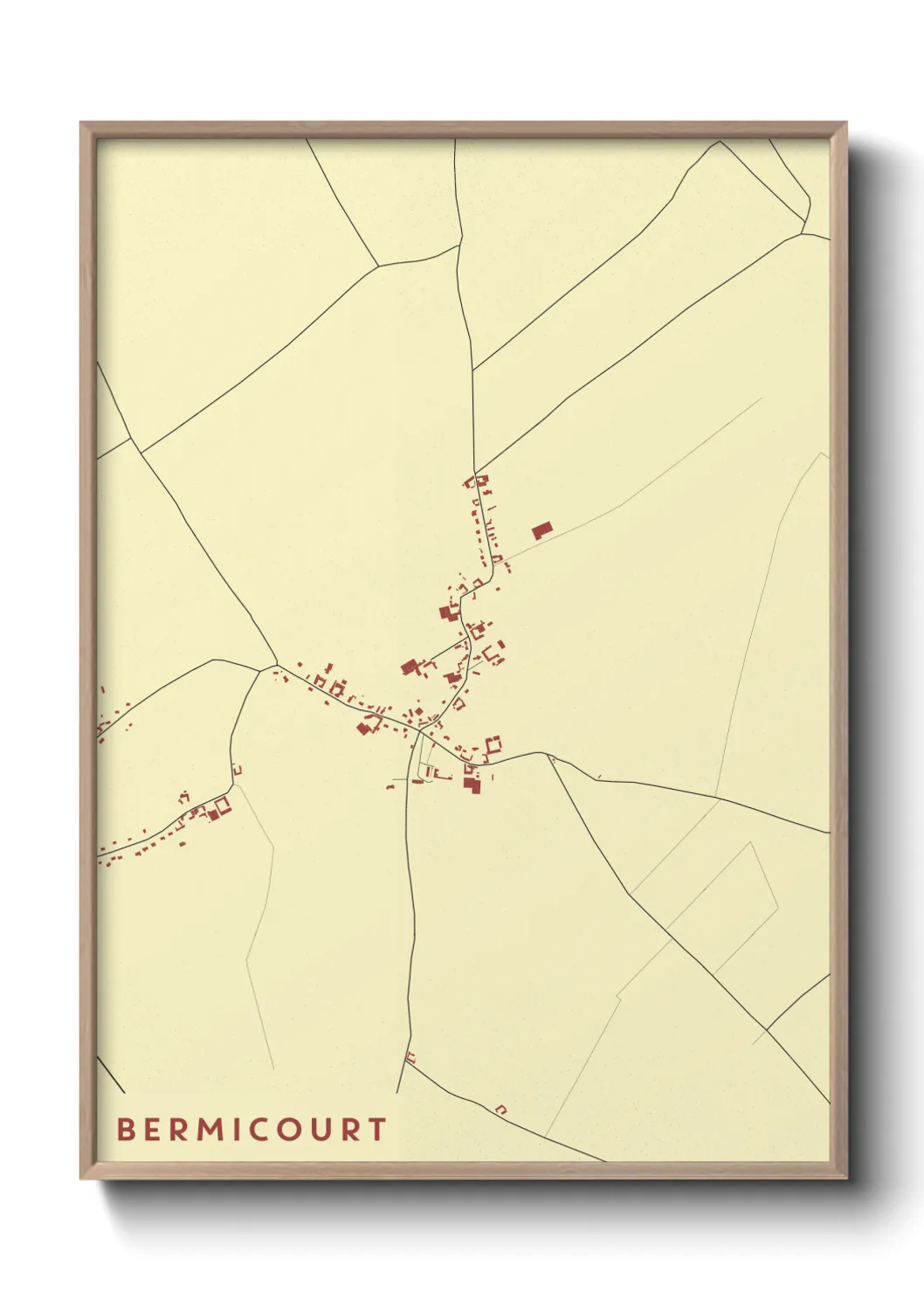 Un poster carteBermicourt