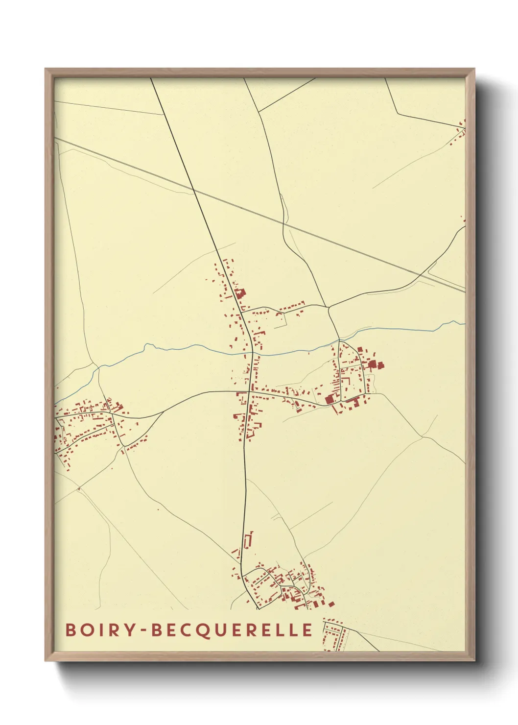 Un poster carteBoiry-Becquerelle