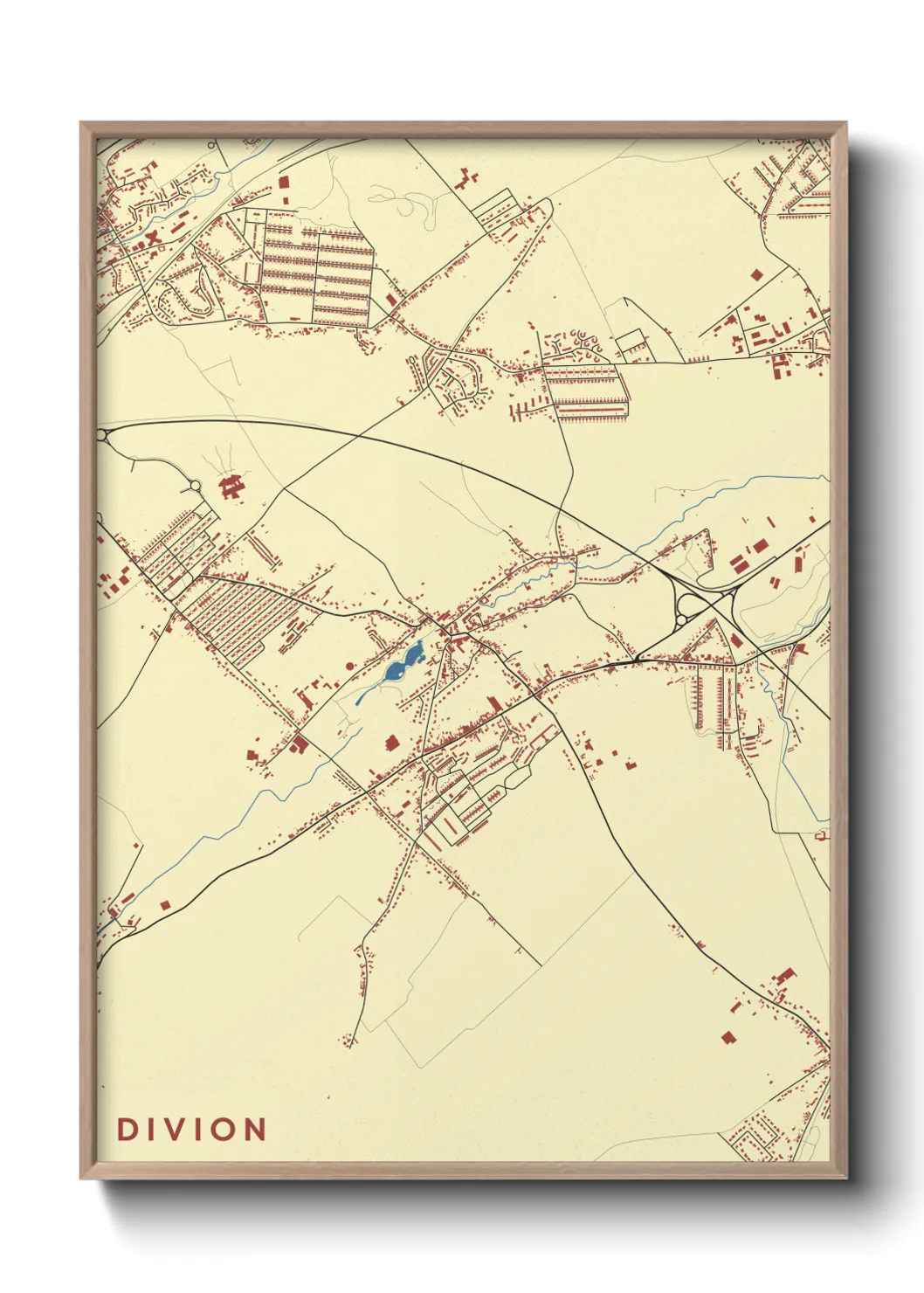 Un poster carteDivion