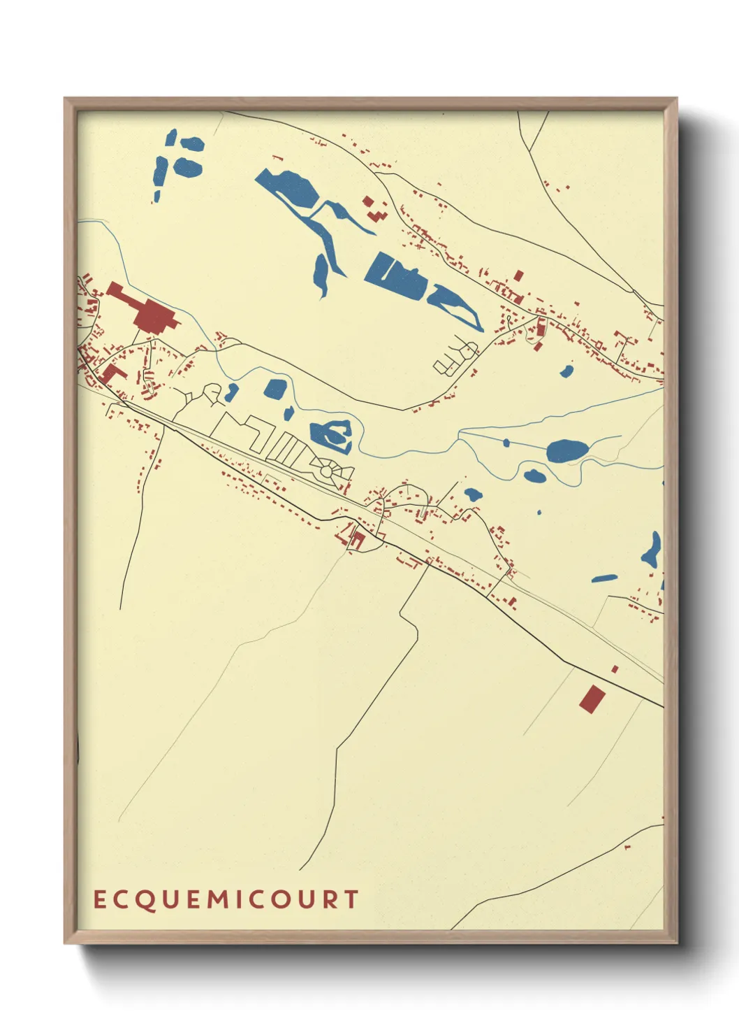 Un poster carteEcquemicourt