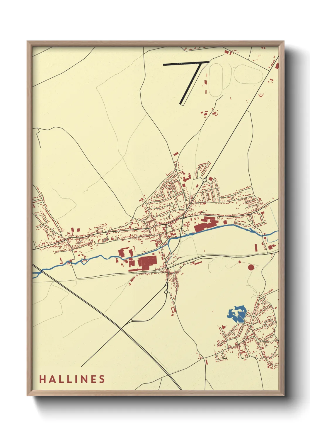 Un poster carteHallines