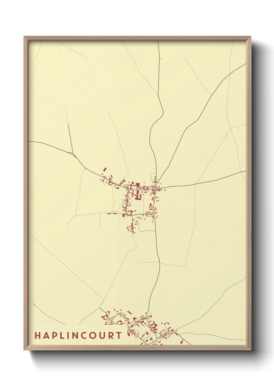 Un poster carteHaplincourt