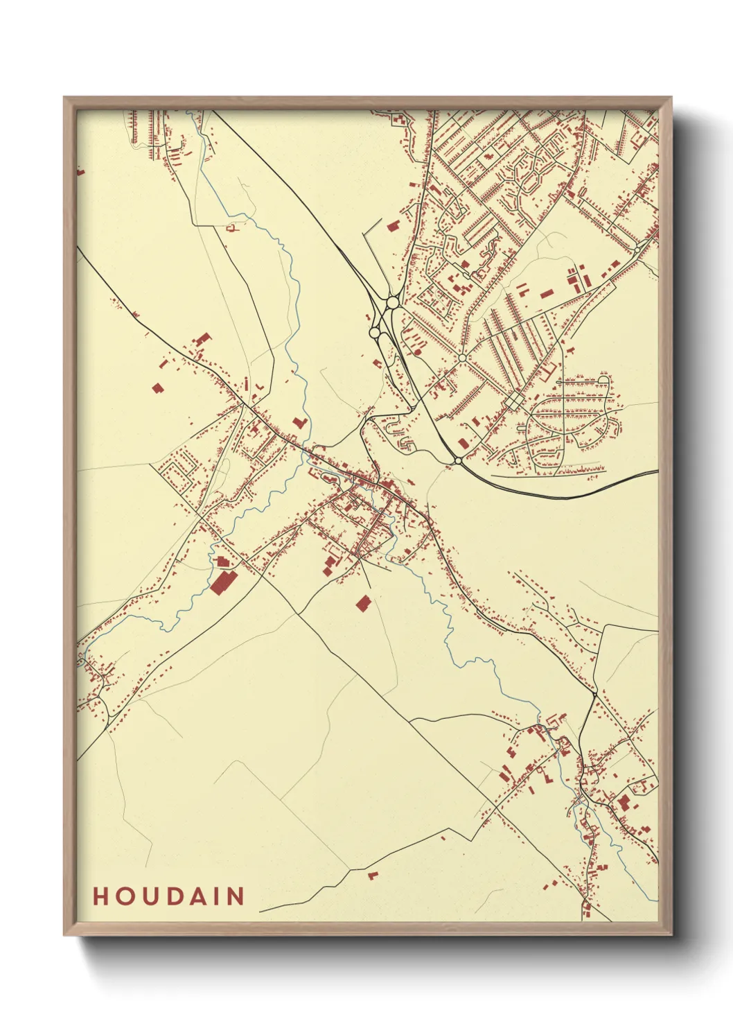 Un poster carteHoudain