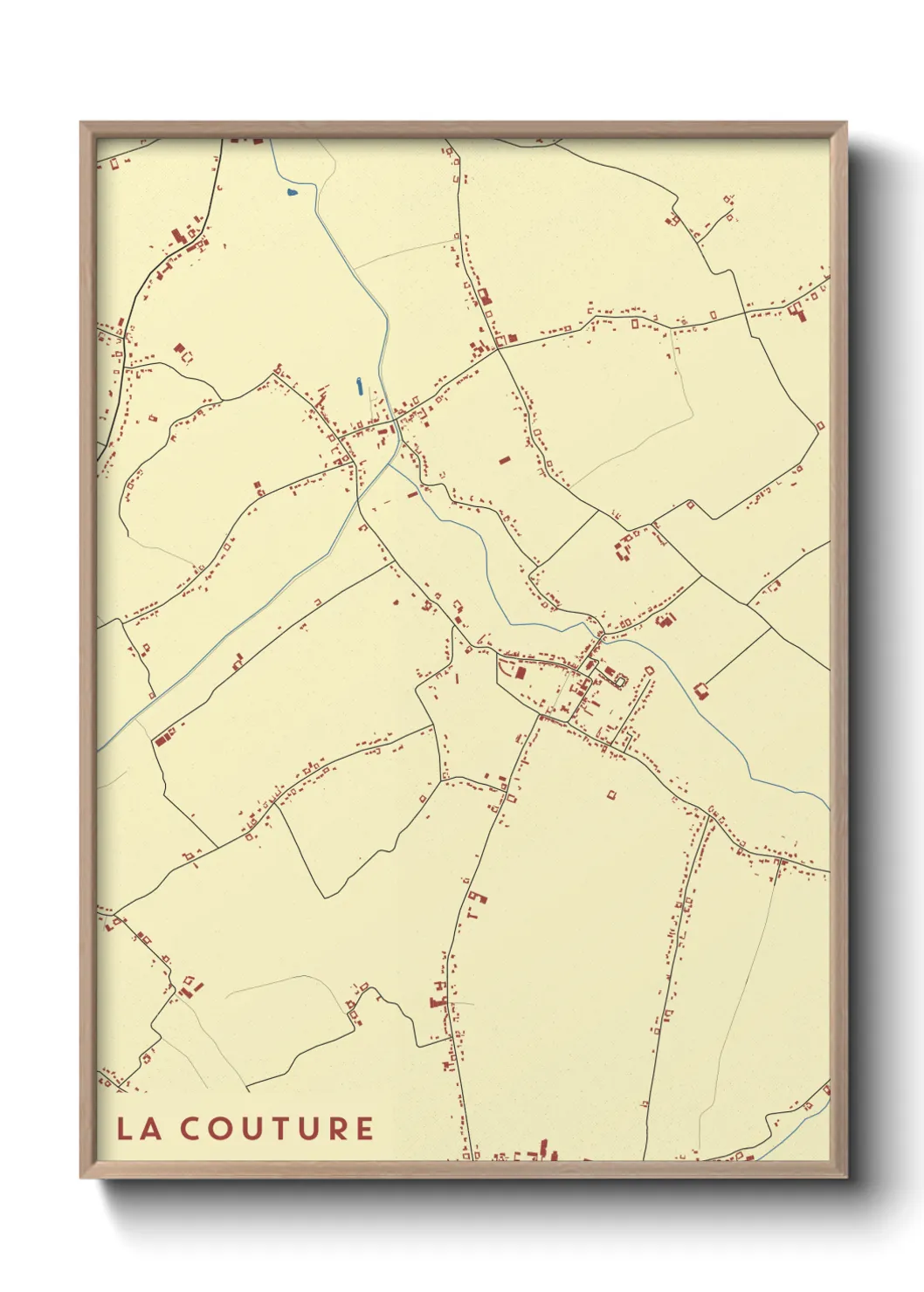 Un poster carteLa Couture