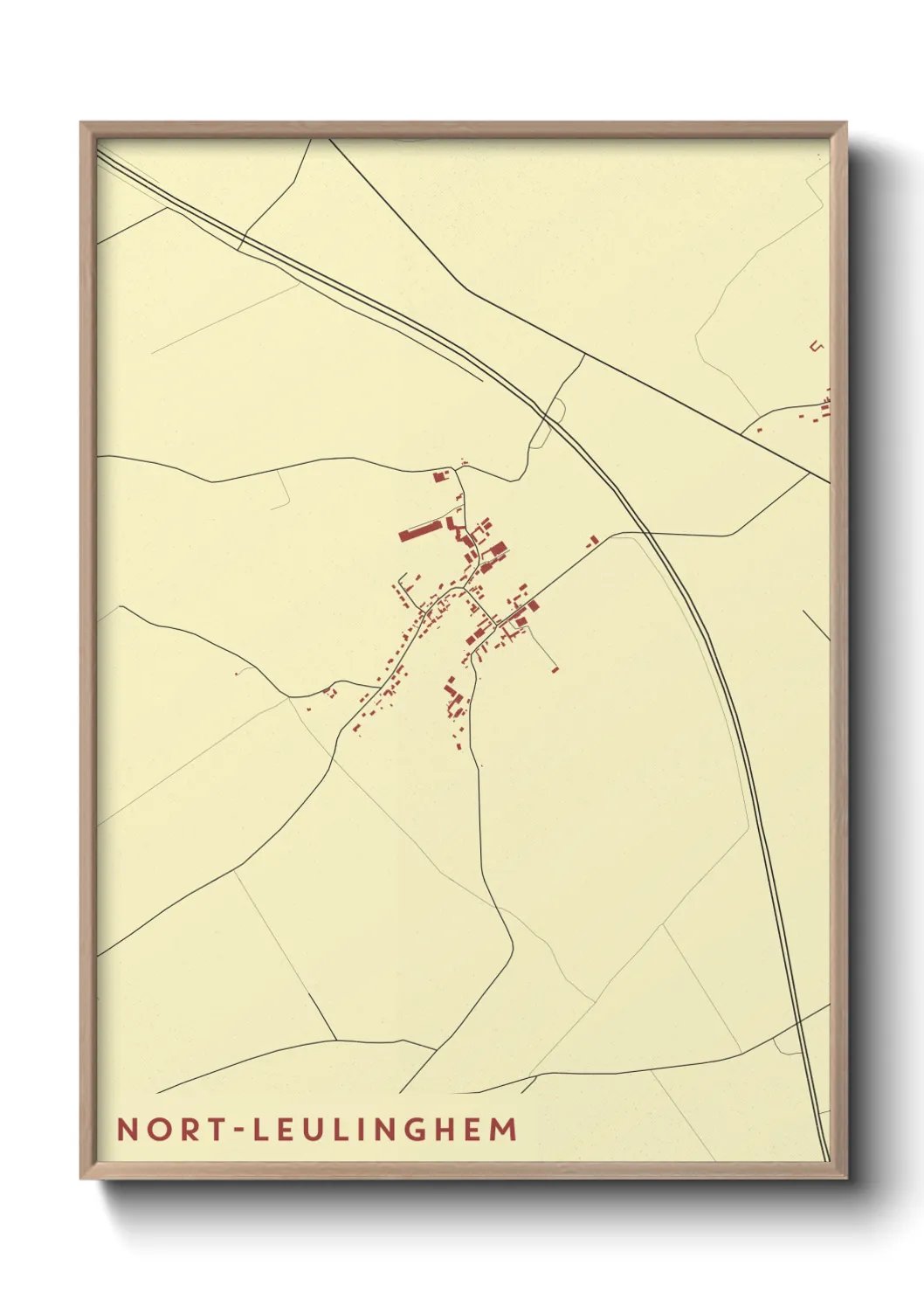 Un poster carteNort-Leulinghem