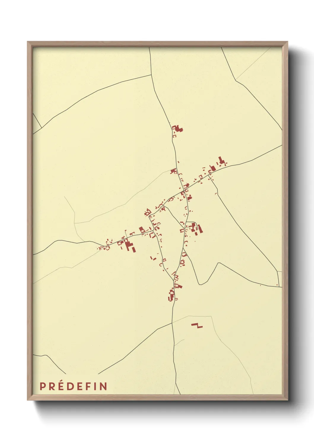 Un poster cartePrédefin