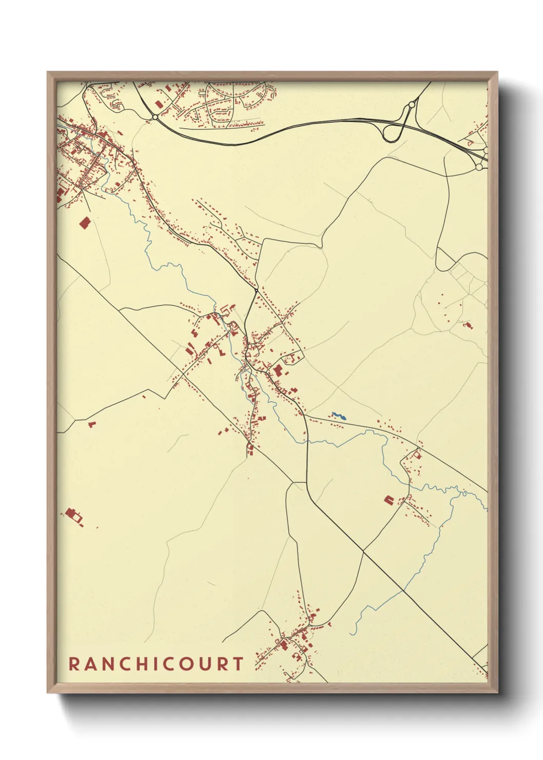 Un poster carteRanchicourt