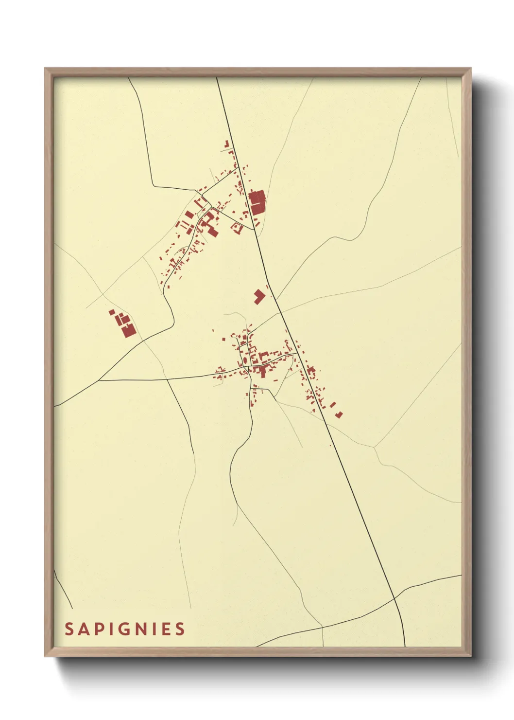 Un poster carteSapignies