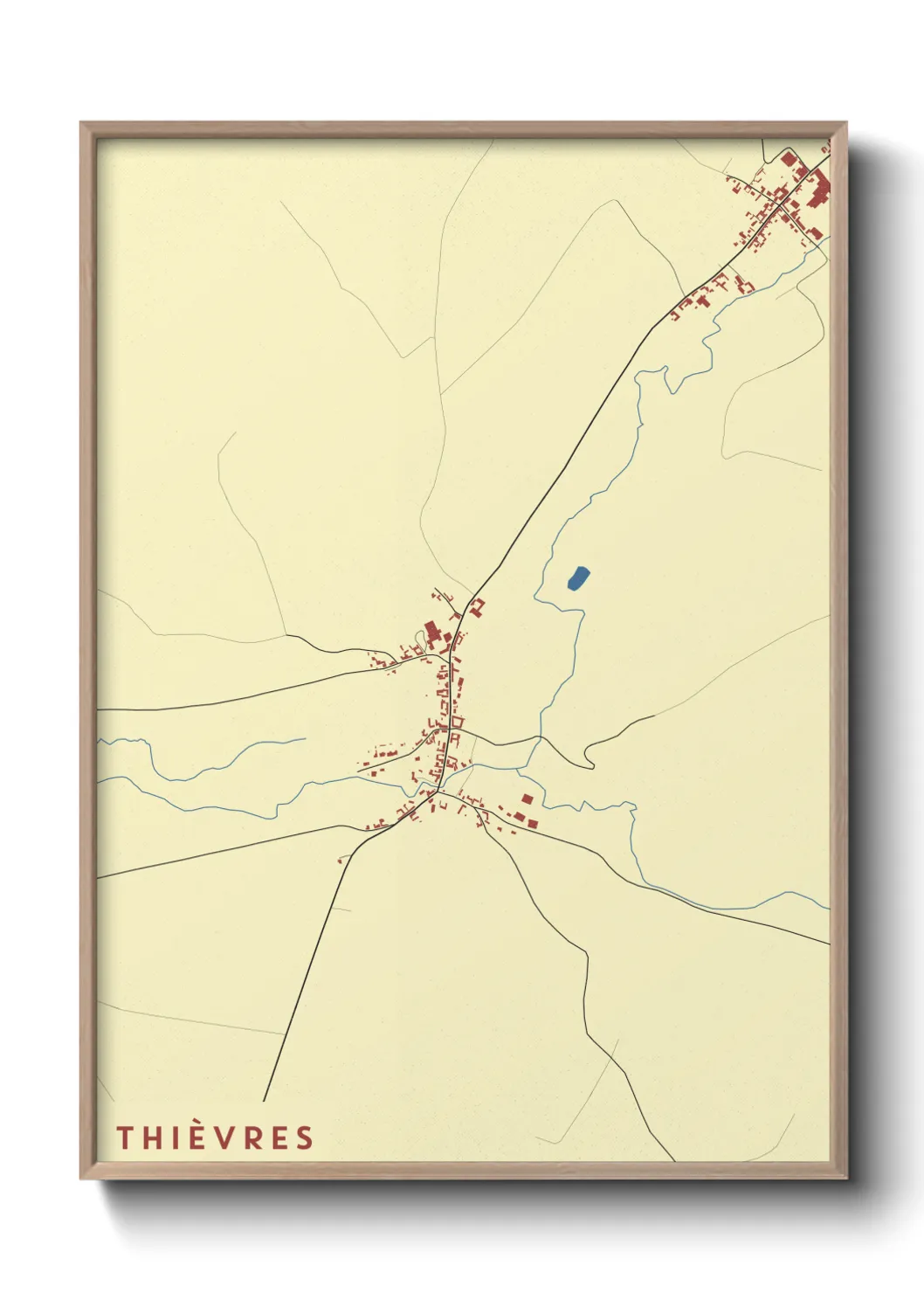 Un poster carteThièvres