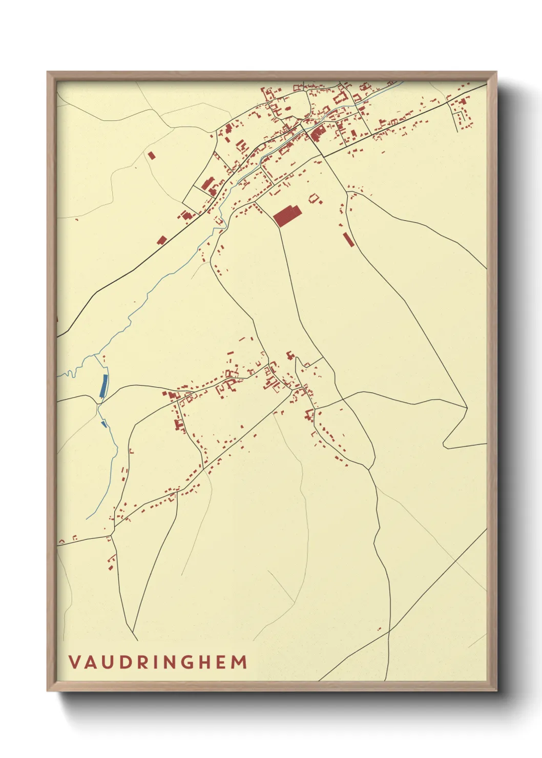 Un poster carteVaudringhem