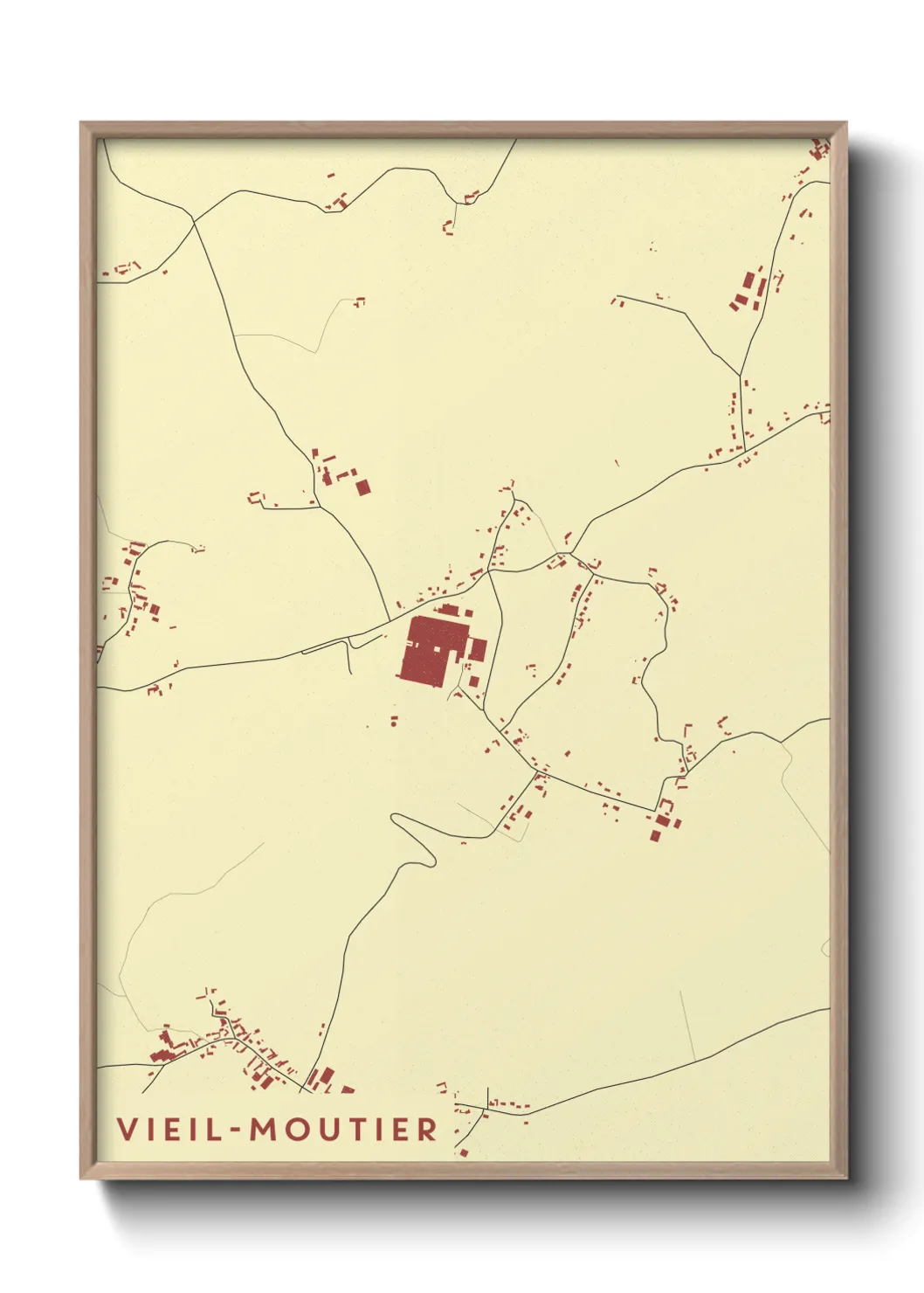 Un poster carteVieil-Moutier