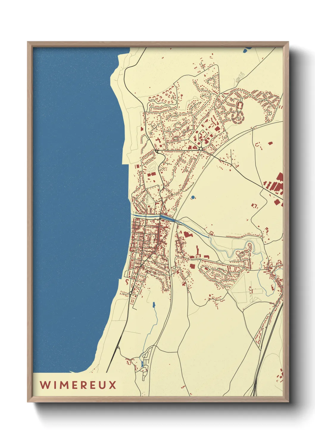 Un poster carteWimereux