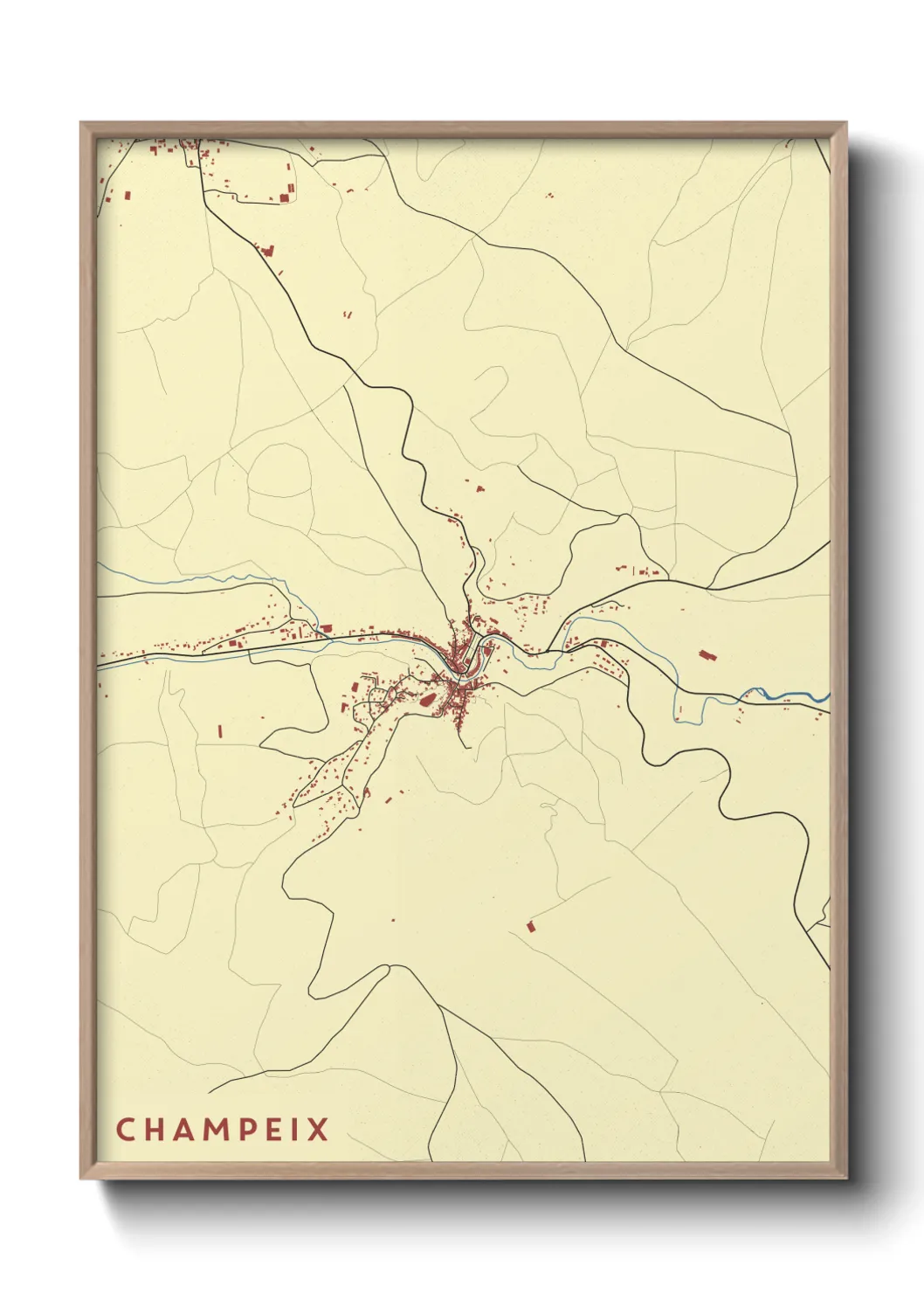 Un poster carteChampeix