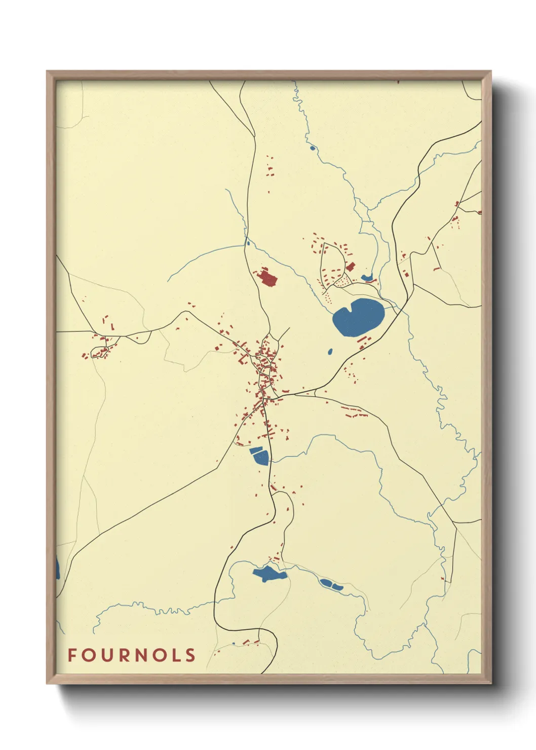 Un poster carteFournols