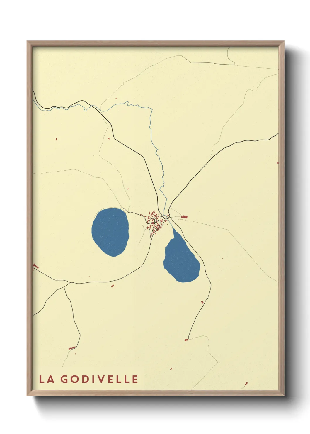 Un poster carteLa Godivelle