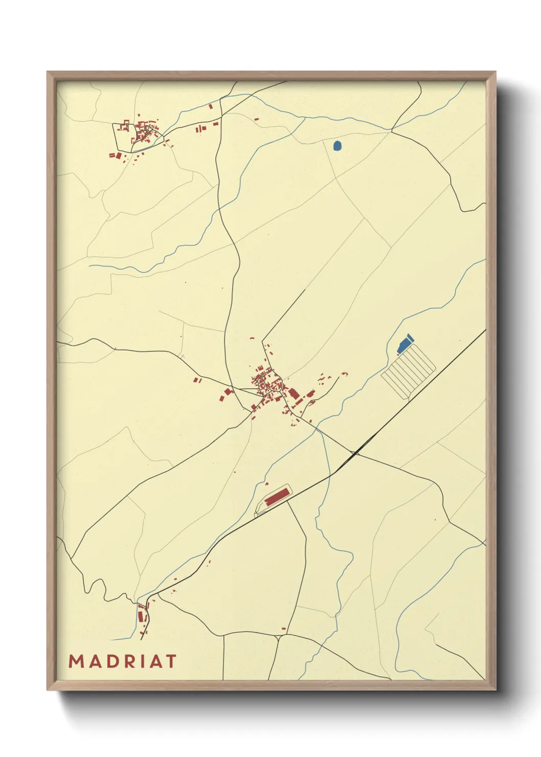 Un poster carteMadriat