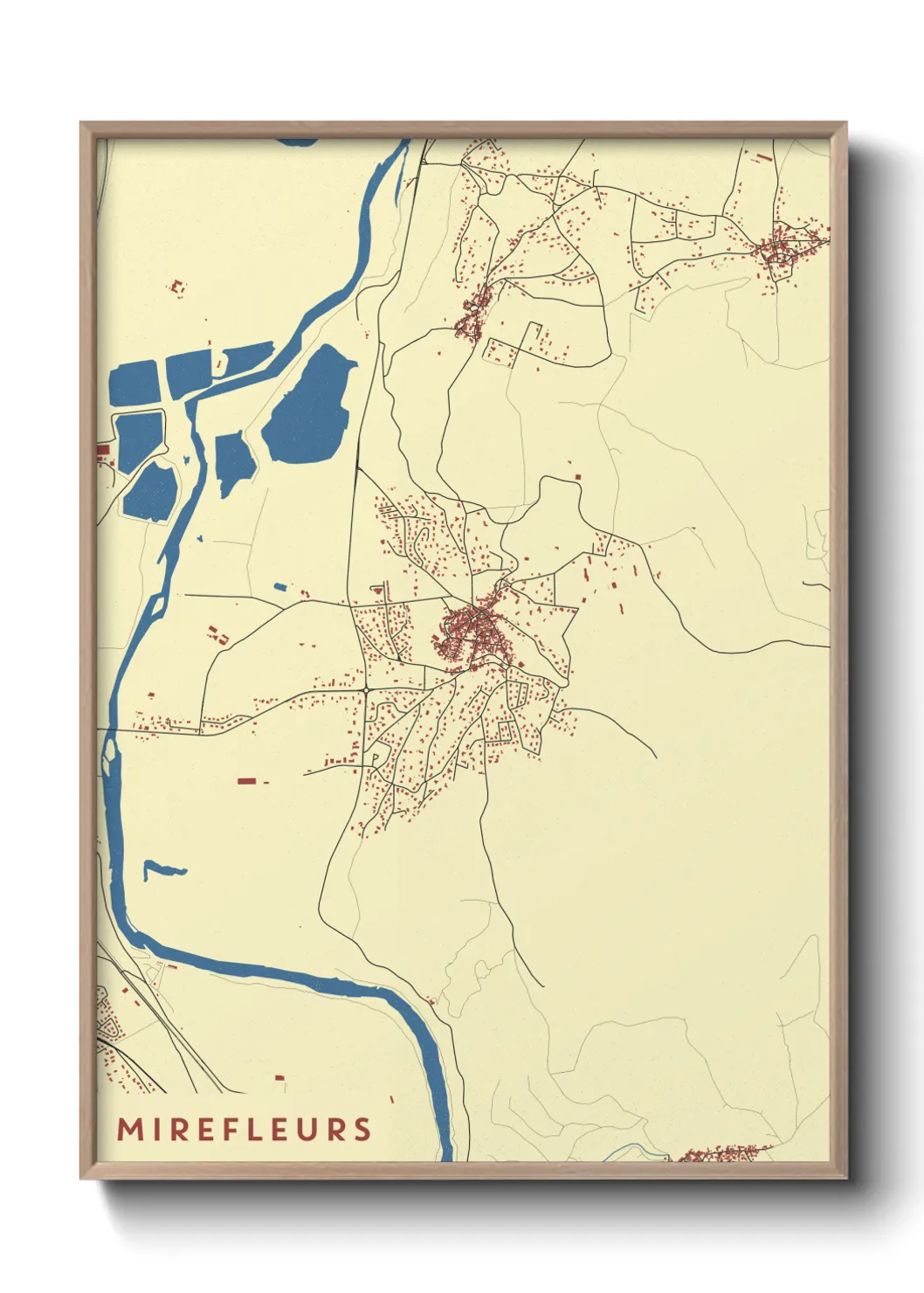 Un poster carteMirefleurs