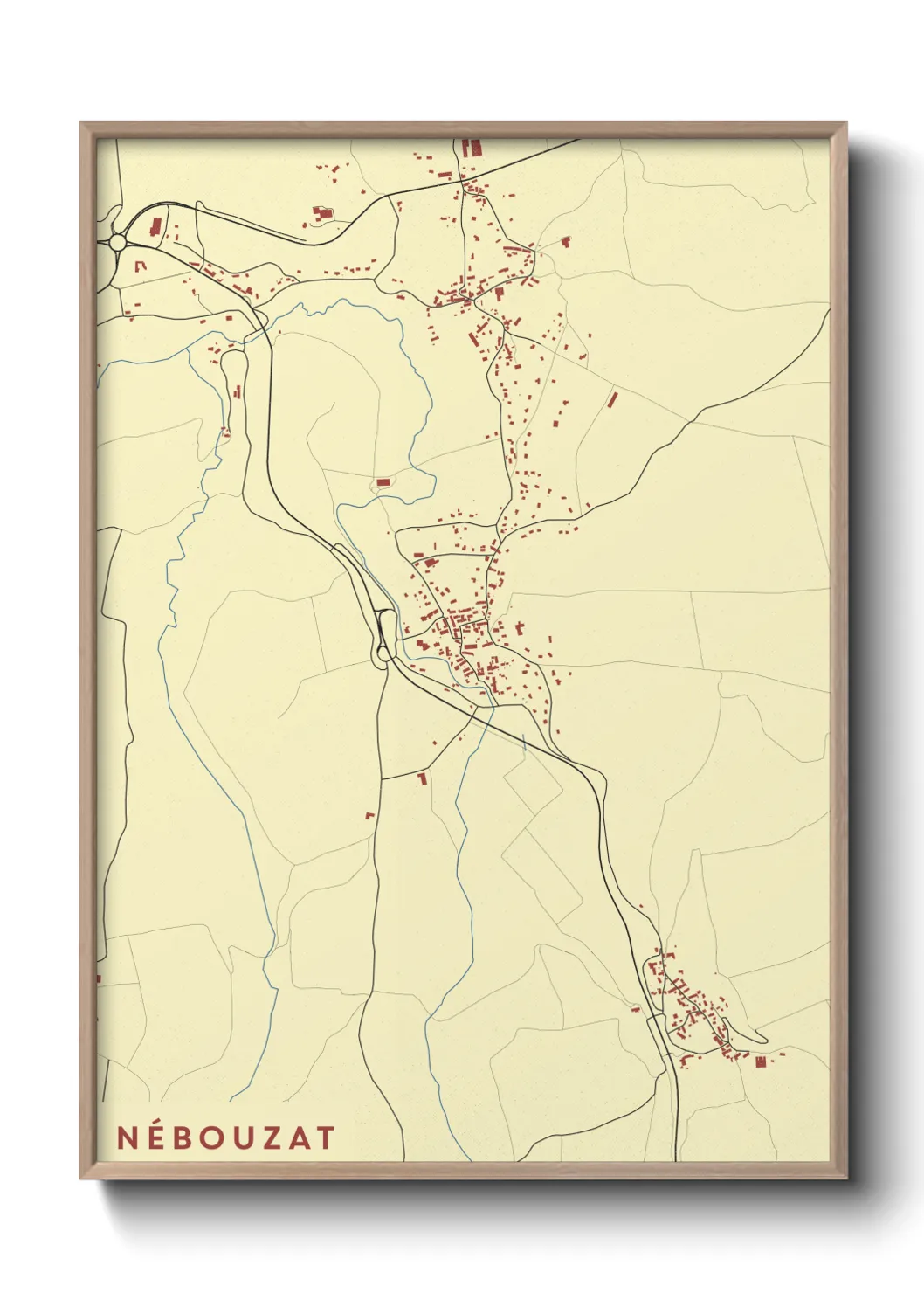Un poster carteNébouzat
