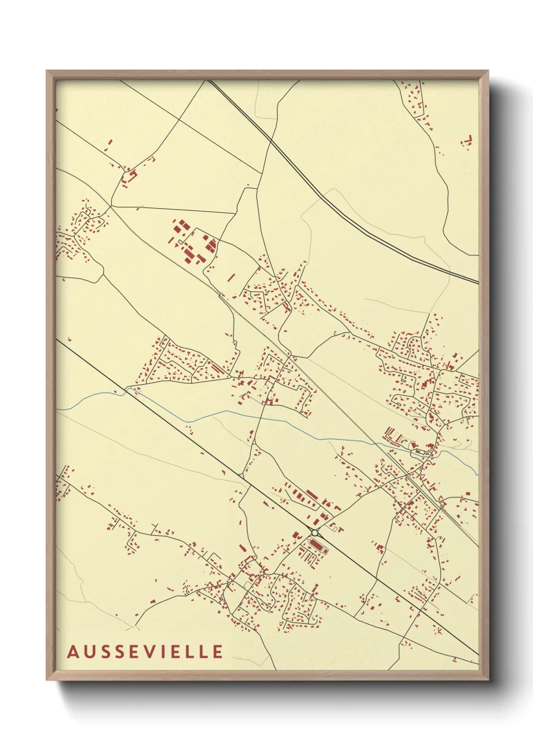 Un poster carteAussevielle