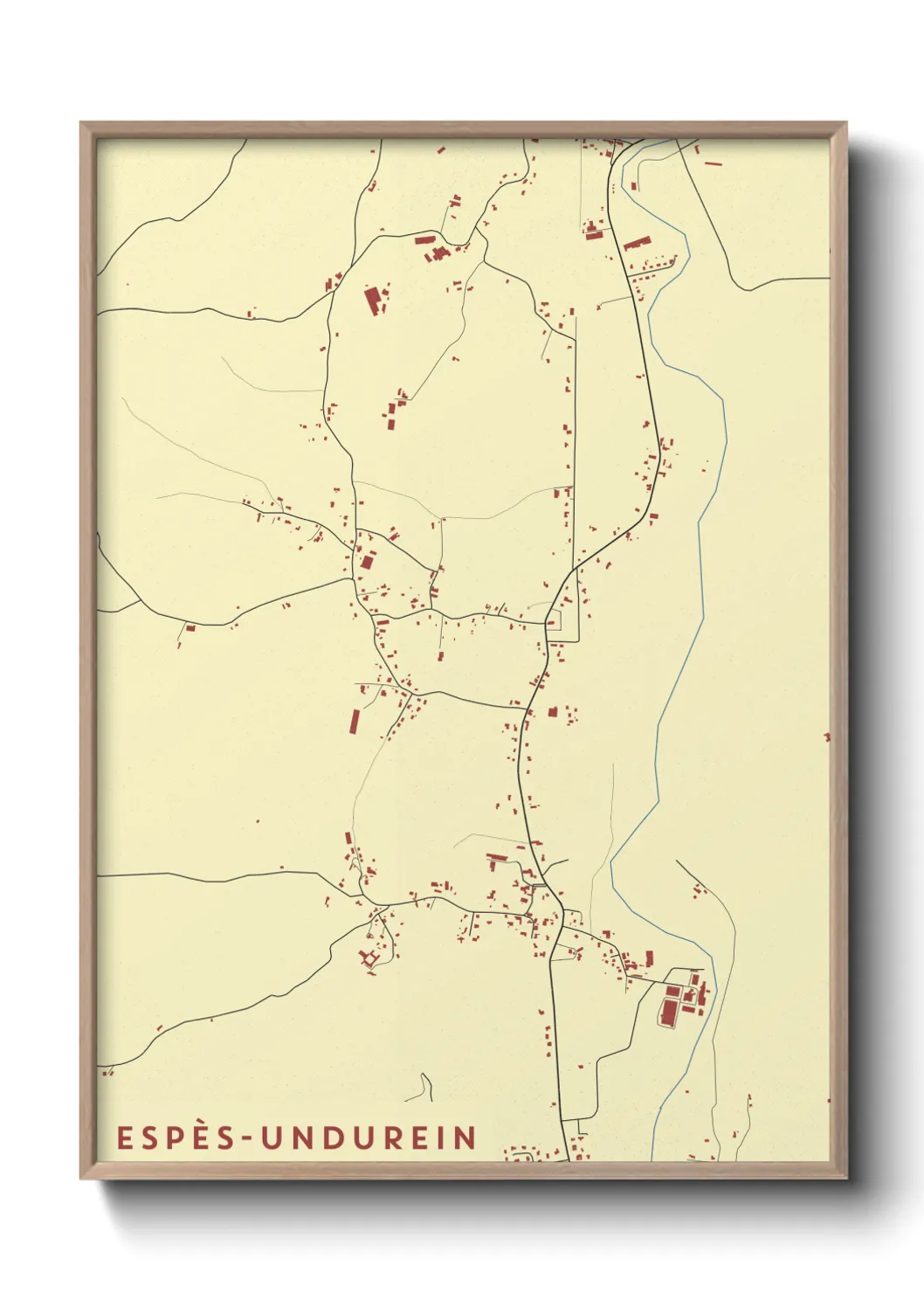 Un poster carteEspès-Undurein