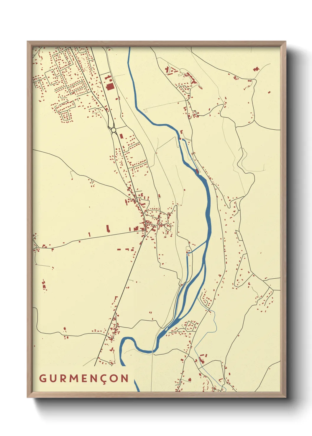 Un poster carteGurmençon