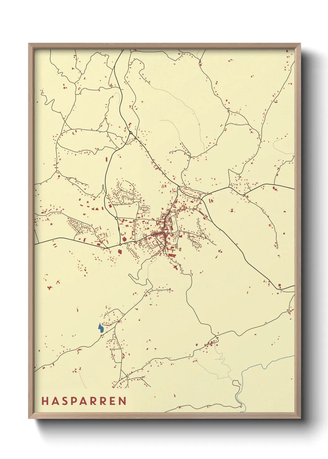 Un poster carteHasparren
