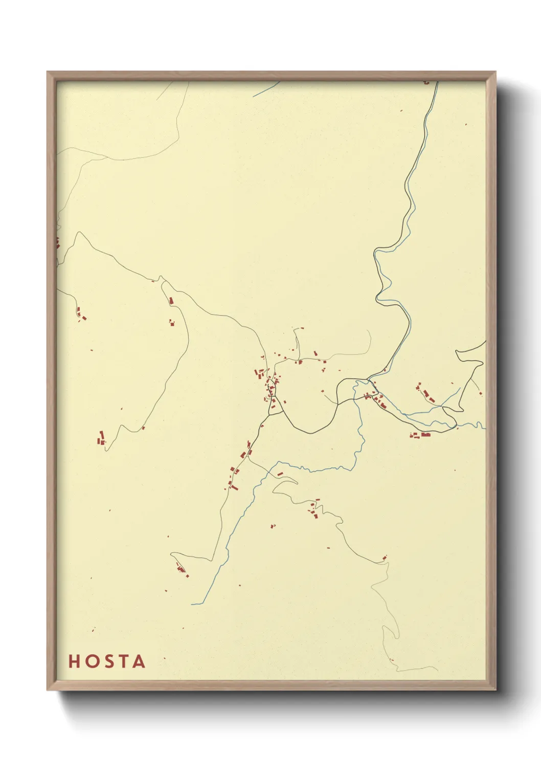 Un poster carteHosta