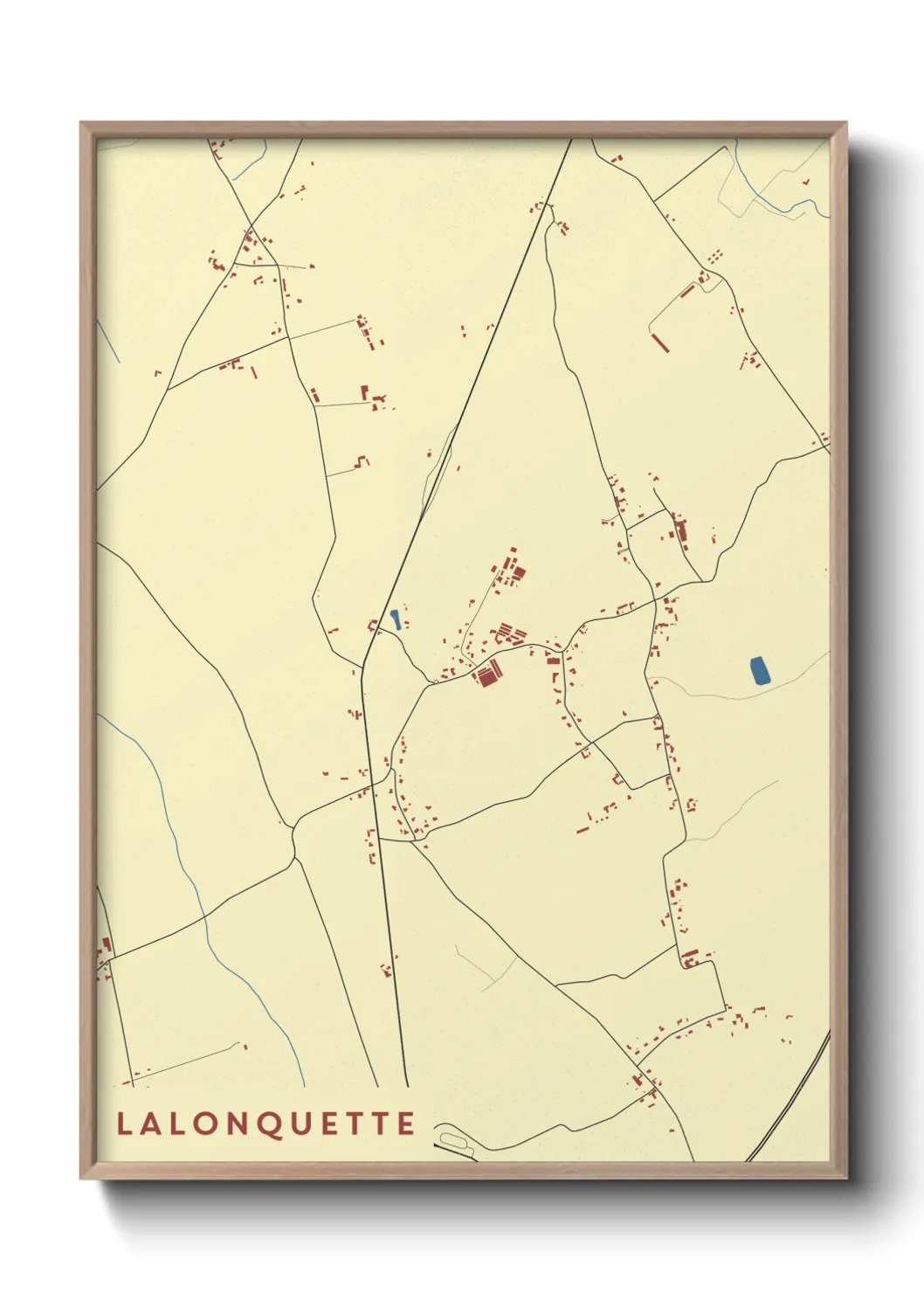 Un poster carteLalonquette