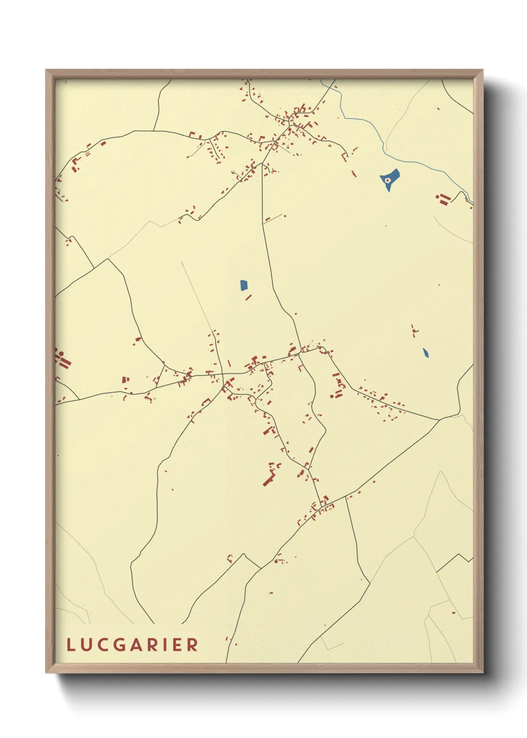 Un poster carteLucgarier