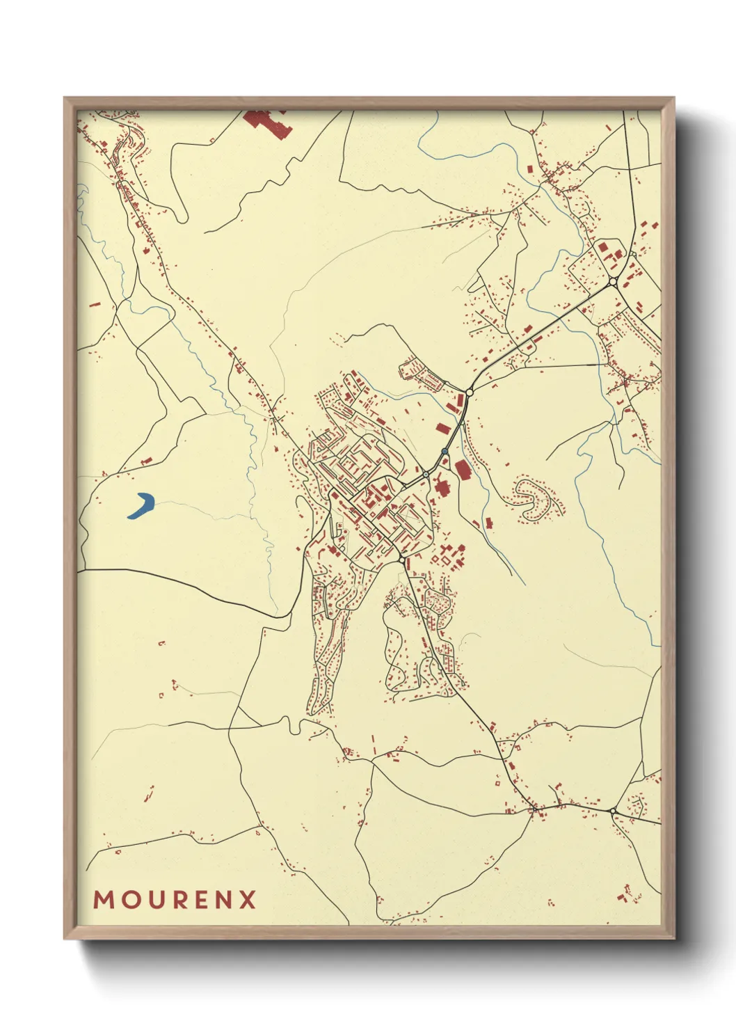 Un poster carteMourenx