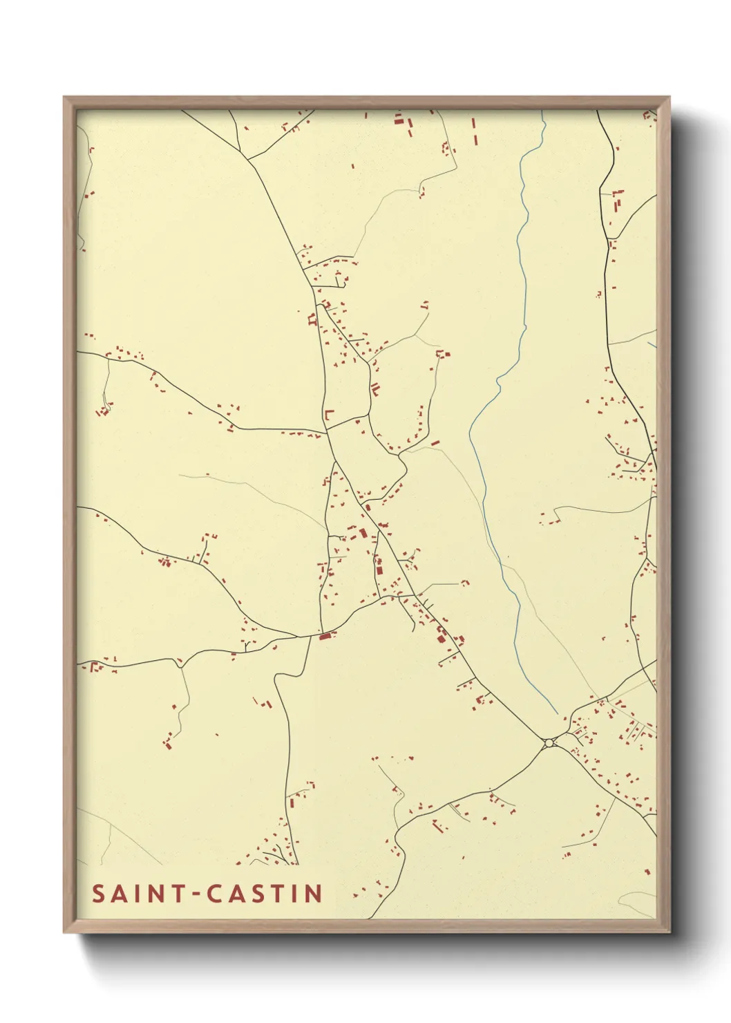 Un poster carteSaint-Castin