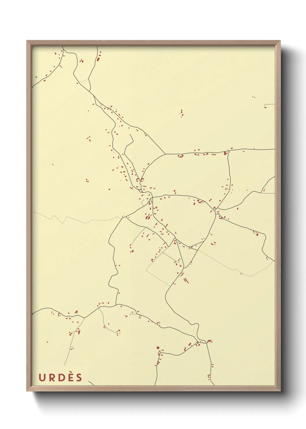 Un poster carteUrdès