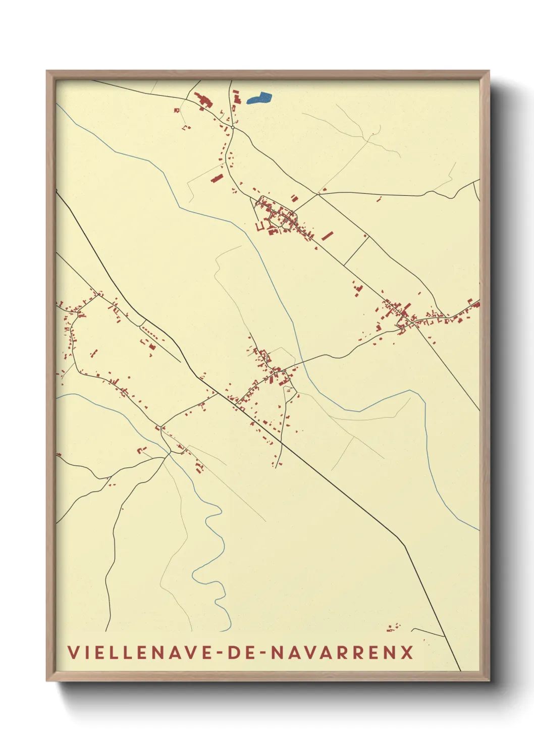 Un poster carteViellenave-de-Navarrenx