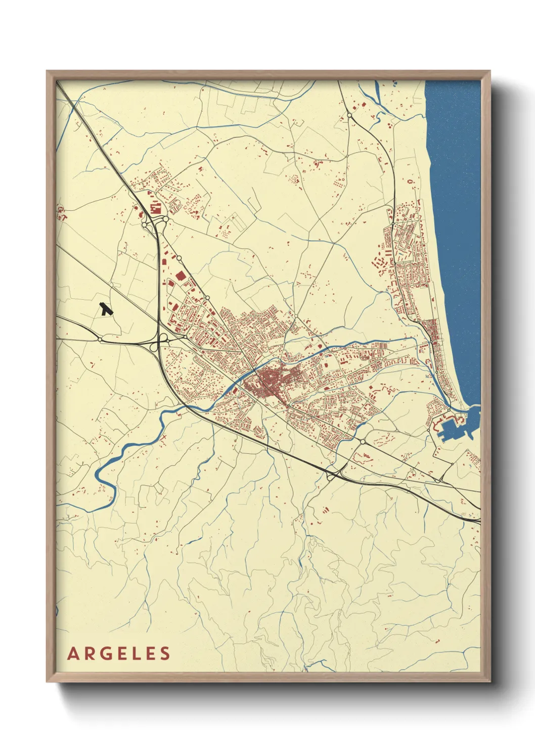 Un poster carteArgeles