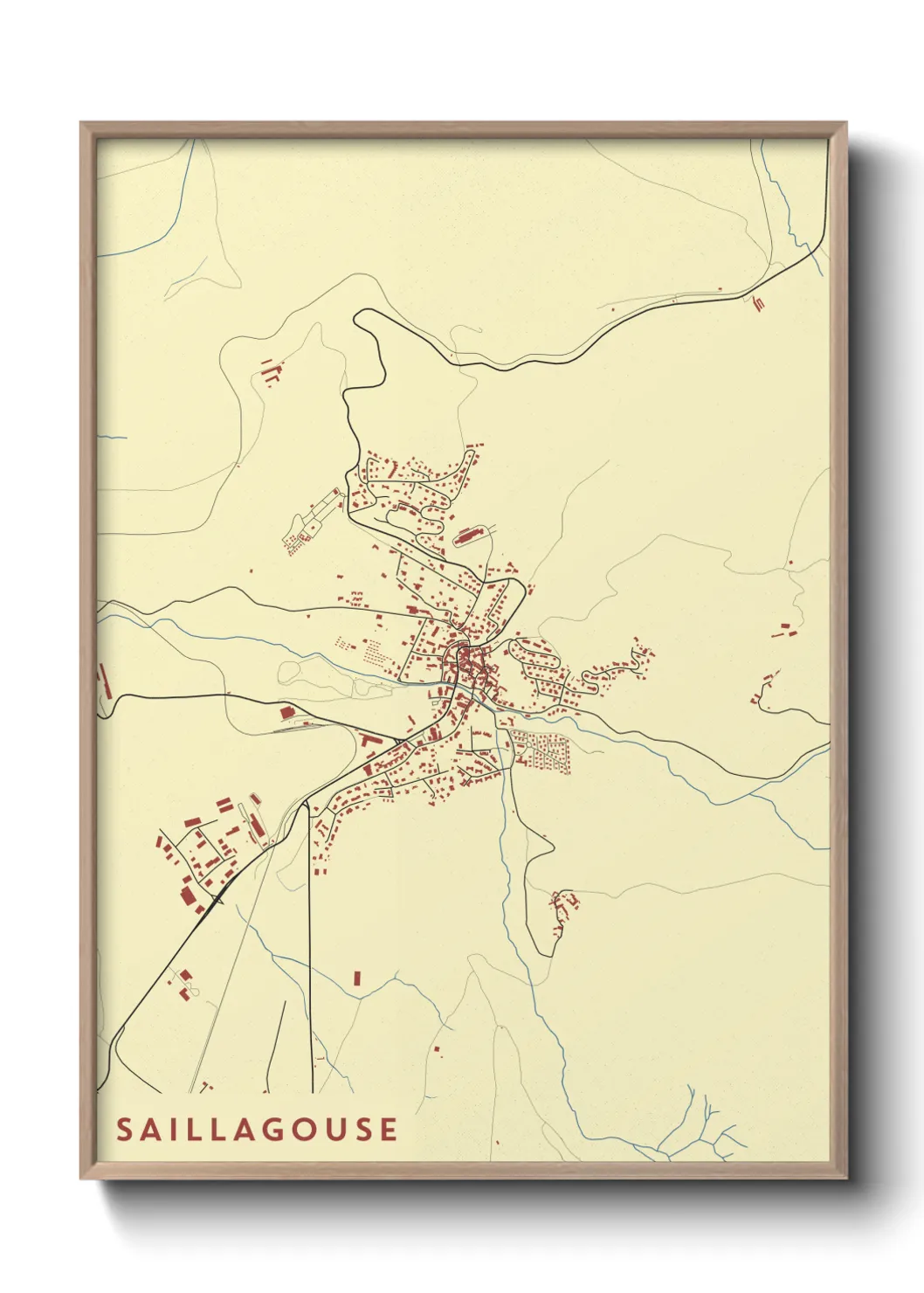 Un poster carteSaillagouse